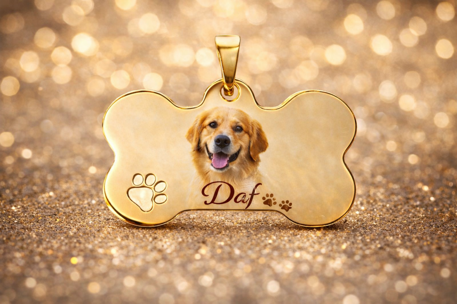 Médaillon d’identification QR pour chien et chat