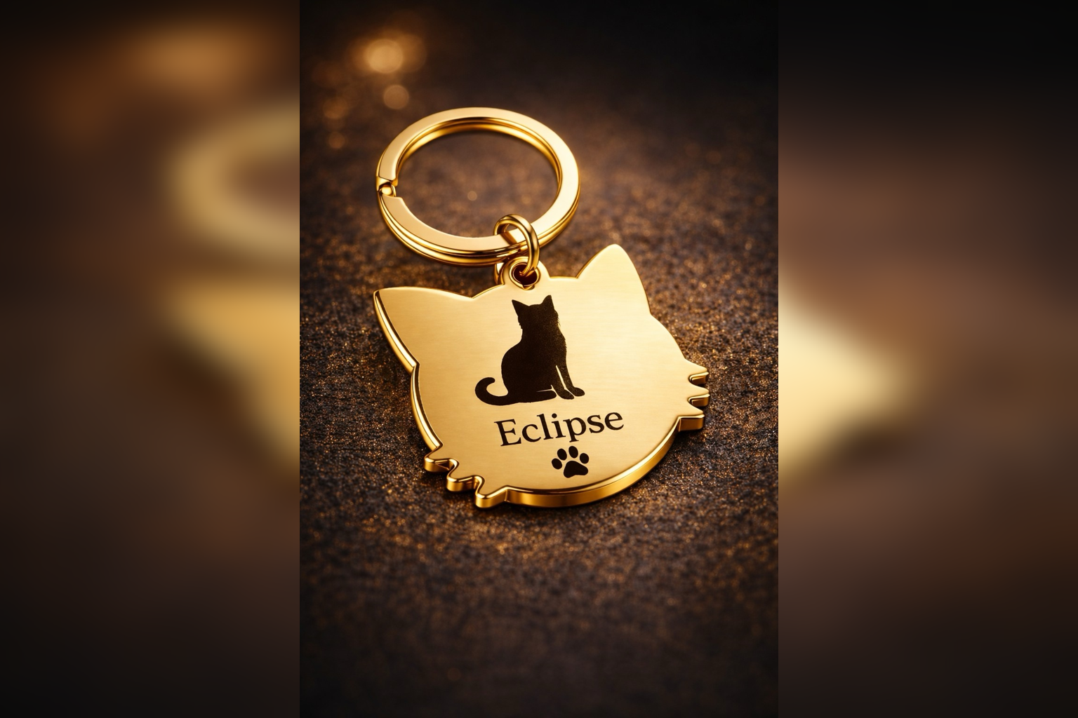 Médaille QR Chat